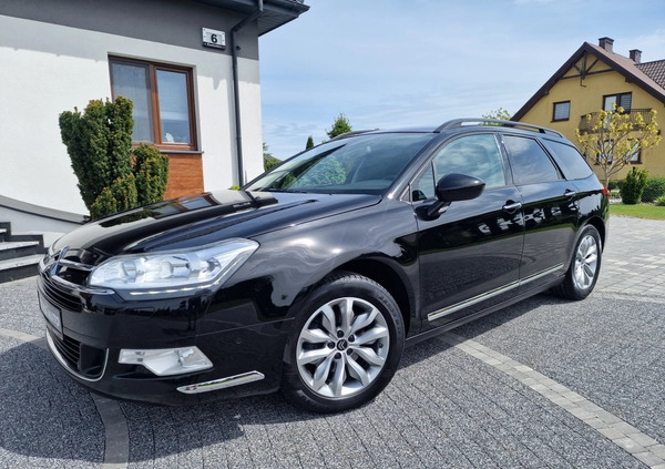 Citroen C5 cena 26800 przebieg: 208341, rok produkcji 2012 z Reszel małe 352